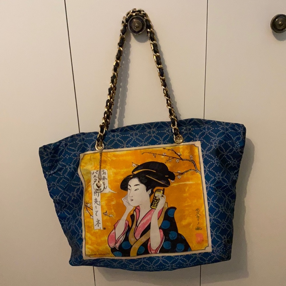 Love Moschino Silk Tote